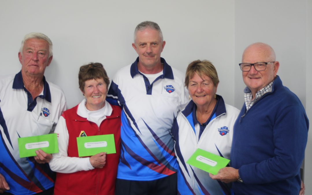 The Monash Views Mixed Fours Tournament arrives at Newborough Bowling Club!